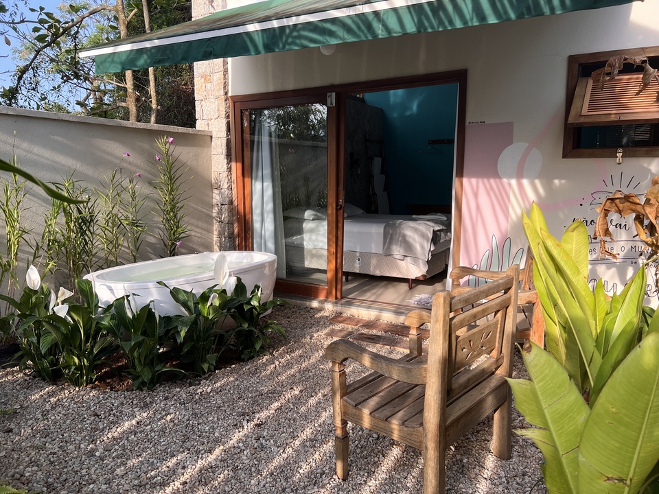 Suíte Jardim com Banheira - Pousada Reserva Ilhabela